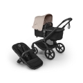 Bugaboo fox 5 renew wózek dziecięcy  black black - desert taupe melange