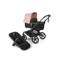 Bugaboo fox 5 renew wózek dziecięcy black black - morning pink