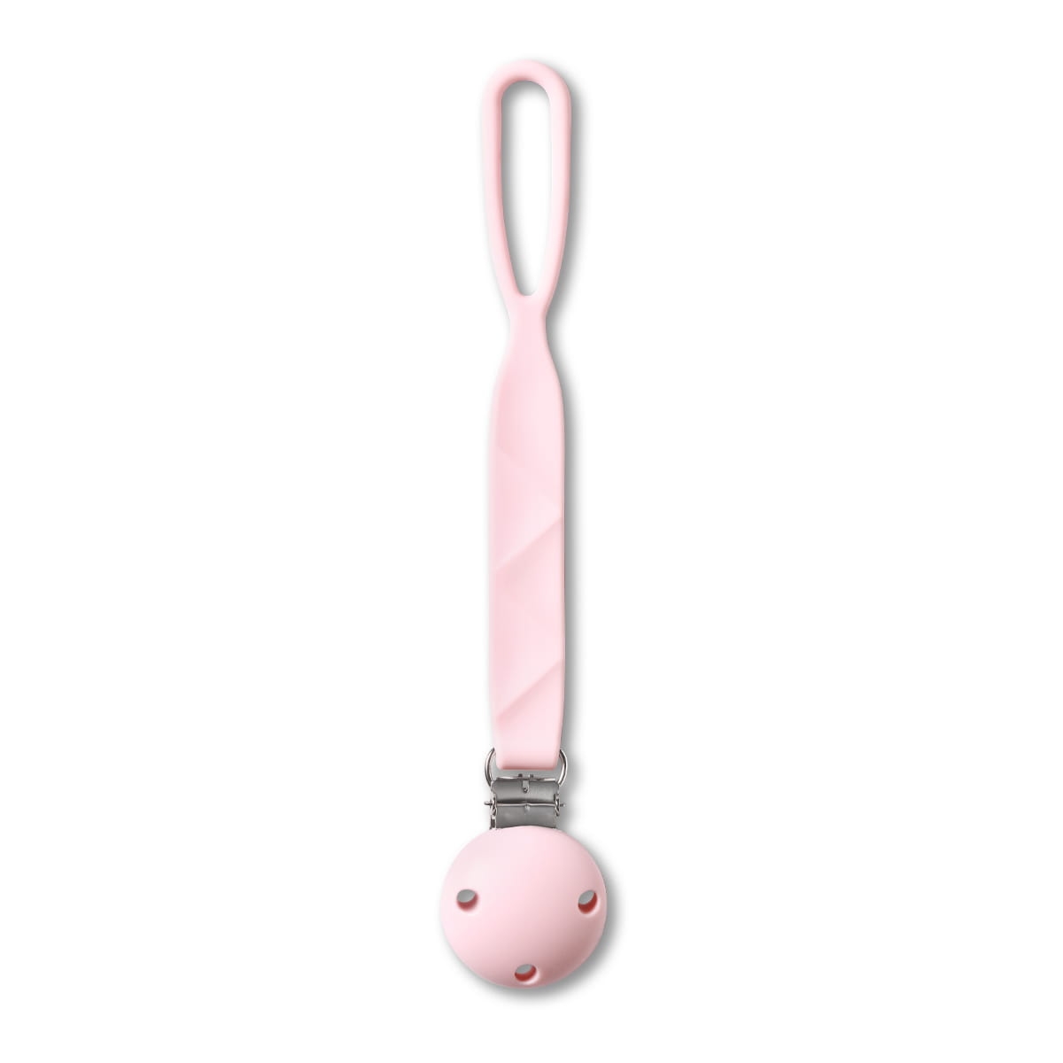 babyono 1469-01 zawieszka silikonowa pink różowy