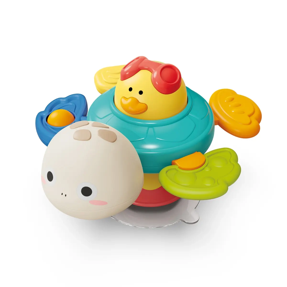 babyono 1584 zabawka sensoryczna z przystawka turtle