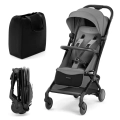 kinderkraft pilot 2 wózek spacerowy platinium grey