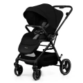 kinderkraft yoxi wózek spacerowy pure black czarny