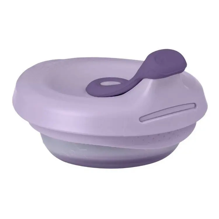 bbox miseczka z pokrywką fill+feed piwonia