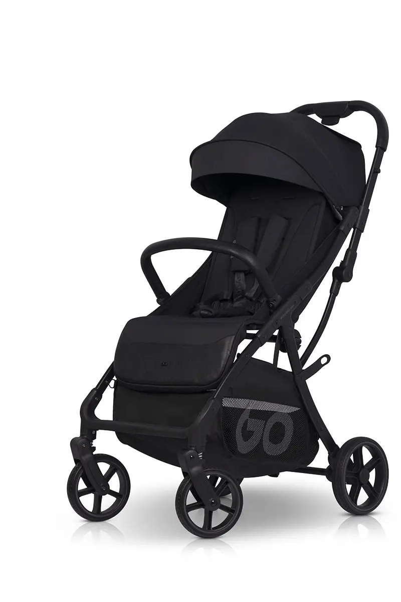 easygo faro wózek spacerowy ebony black czarny