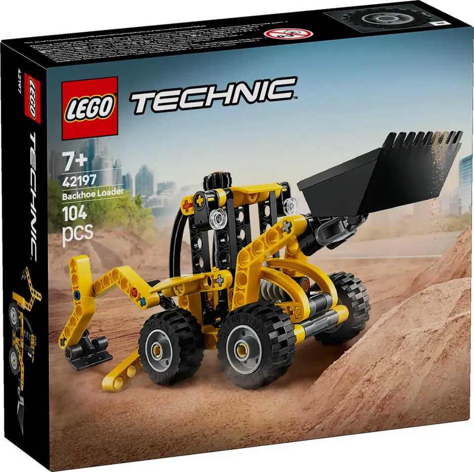 lego technic koparko ladowarka 42197