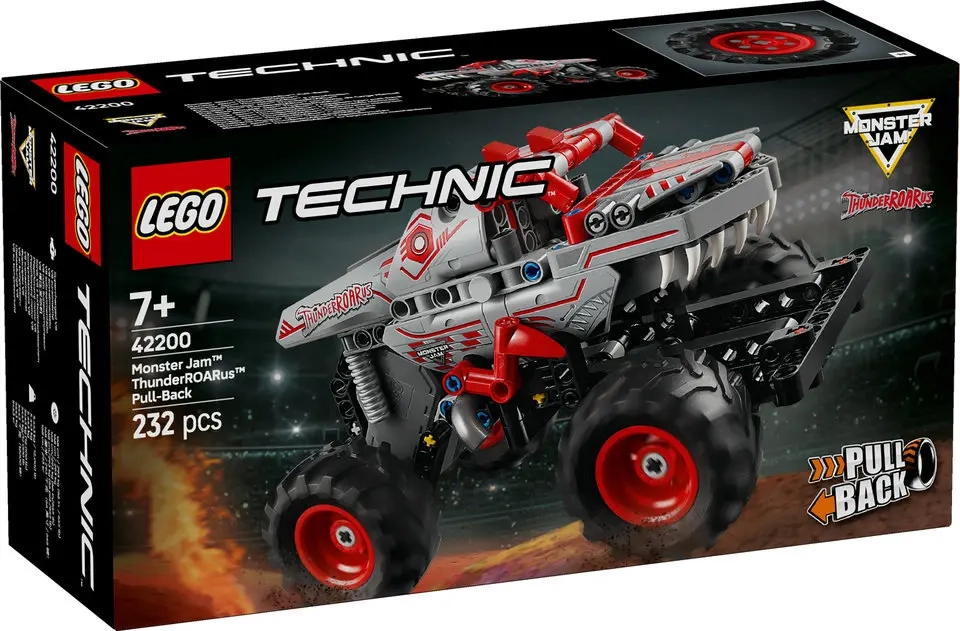 lego technic monster jam thunderroarus z napedem