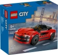 lego city czerwony samochod sportowy dla dzieci od 5 lat