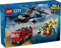 lego city zestaw z helikopterem wozem strazackim 60462