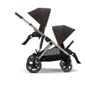 Cybex Gazelle S wózek bliźniaczy-spacerowy chocolate brown