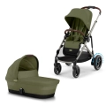 Cybex e-Gazelle wózek dziecięcy 2w1 moss green