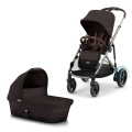 Cybex e-Gazelle wózek dziecięcy 2w1 chocolate brown