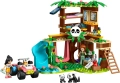 lego friends realistyczny domek na drzewie i quad do transportu zapasów i karmy 42648