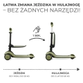 kinderkraft Halley łatwa zmiana jeździka w hulajnogę