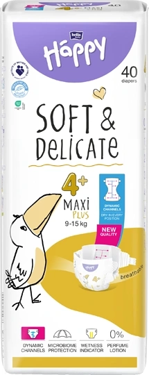 Happy maxi plus pieluszki jednorazowe