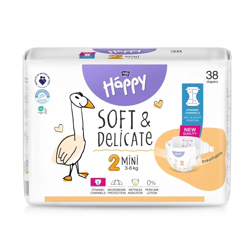 happy 2 mini pieluszki jednorazowe