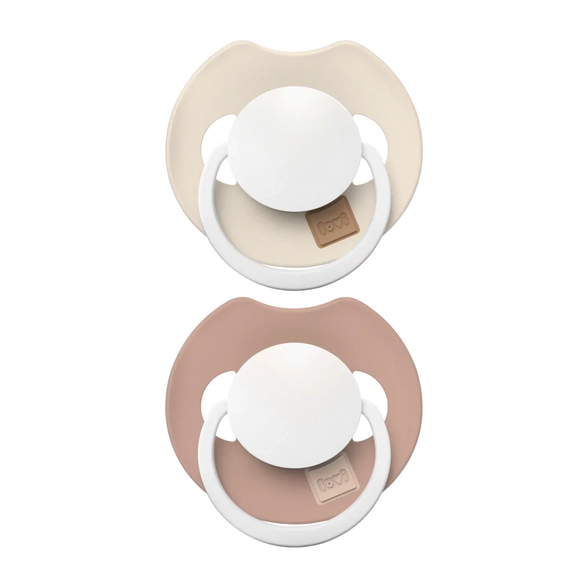 Smoczek silikonowy dynamiczny Prime (6-18m) Ivory Glow/Blush Glow 34-437 lovi