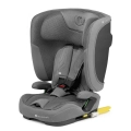 Kinderkraft FIX2GO i-Size szary, nowoczesny fotelik samochodowy z systemem AIR FLOW i H-GUARD+