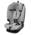 Fotelik dziecięcy Maxi-Cosi Titan Plus i-Size w kolorze szarym Authentic Grey z systemem G-CELL i regulacją zagłówka