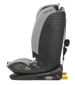 Profil boczny fotelika samochodowego Maxi-Cosi Titan Plus i-Size w kolorze szaro-czarnym z systemem ISOFIX