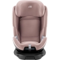 Britax-Römer Swivel 2 Dusty Rose fotelik przygotowany dla starszego dziecka – przestronny zagłówek i wyprofilowane oparcie rosną razem z pasażerem
