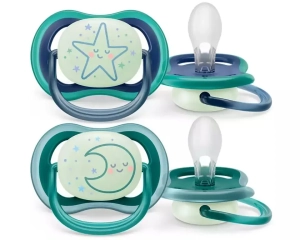 Philips Avent (SCF376/13) Air Night Smoczek 6-18 m