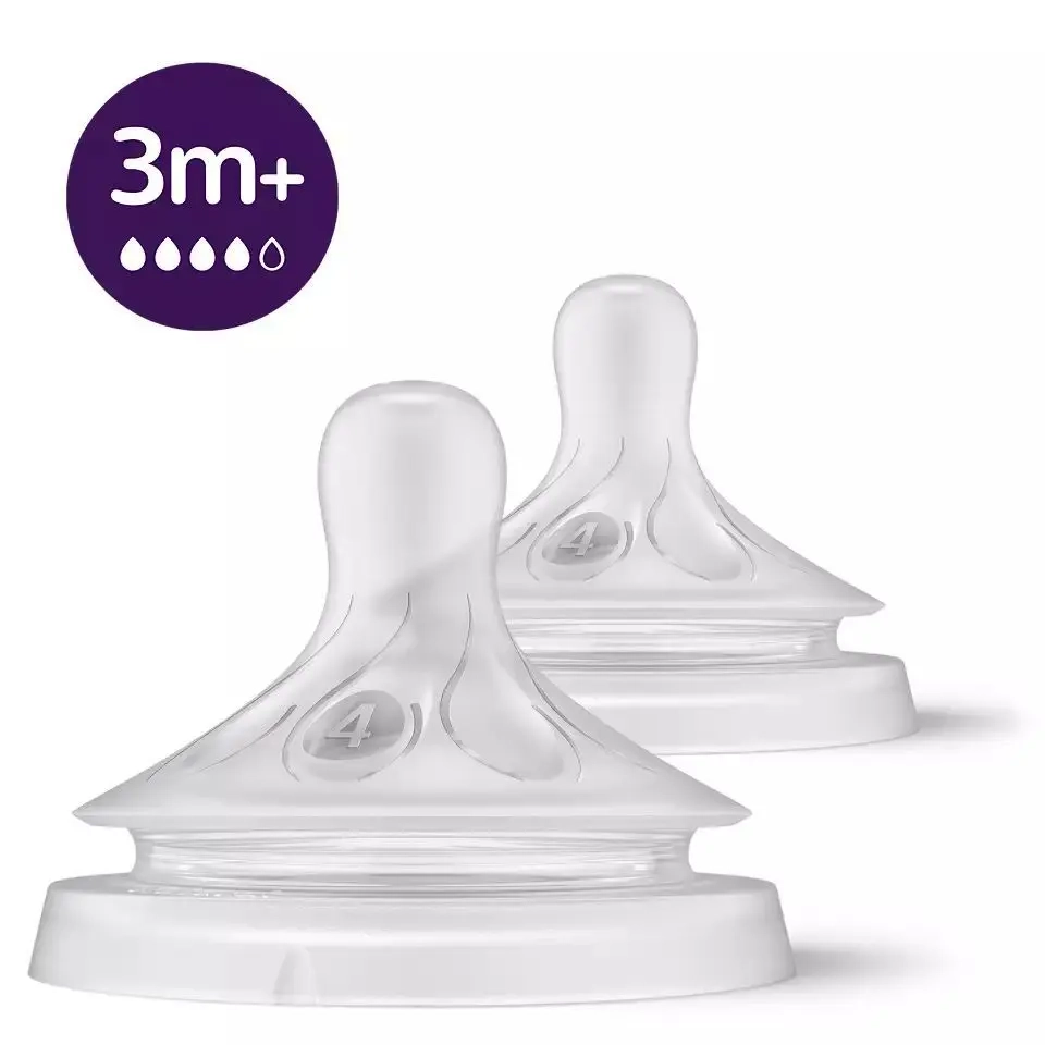 Philips Avent SCY964/02 Smoczek Responsywny Natural z szybkim przepływem