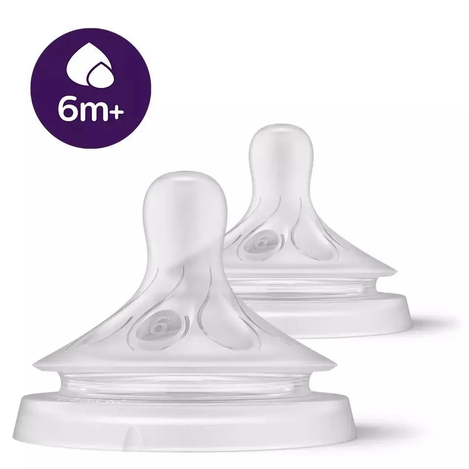 Philips Avent SCY966/02 Smoczek Responsywny Natural do kaszek i gęstych pokarmów