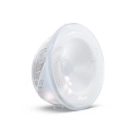 Silikonowa osłona piersi 24 mm Philips Avent SCF532/11 z miękkim lejem SkinSense – delikatne dopasowanie do kształtu piersi