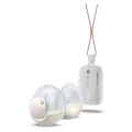 Philips Avent SCF532/11 podwójny laktator z zawieszanym sterownikiem i ultralekkimi kubeczkami – idealny do odciągania pokarmu w domu i w podróży