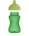 Zielony kubek niekapek Philips Avent SCF804/03 300 ml z odkręconą pokrywką i twardym ustnikiem, łatwy w czyszczeniu, idealny do nauki samodzielnego picia bez BPA