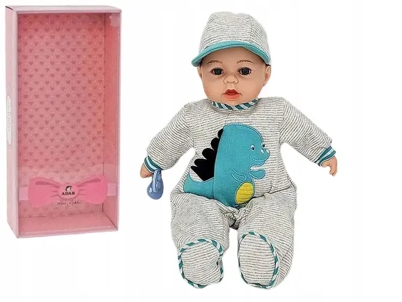 Adar lalka bobas 45 cm spwiewa mowi ze smoczkiem.webp