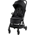 Britax-Romer Flylite wózek spacerowy Carbon Black – lekki, składany, zatwierdzony jako bagaż podręczny, z dużą budką UPF50+, regulowanym oparciem i pałąkiem ochronnym
