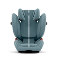 Cybex Pallas G3 i-Size Plus Stormy Blue z szerokim zagłówkiem i komfortowym oparciem