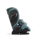 Cybex Pallas G3 i-Size Plus Stormy Blue – fotelik samochodowy z regulowanym oparciem i ergonomicznym zagłówkiem