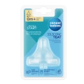 Canpol babies smoczek silikonowy EasyStart mini 0m+ w opakowaniu. Antykolkowy, bez BPA, odpowiedni do butelek szerokootworowych.
