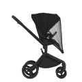 Wózek spacerowy Anex Flo z moskitierą ochronną.