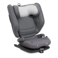 Chicco Fold&Go S i-Size glam grey szary – bezpieczeństwo zgodne z ECE R129/04 i-Size, regulacja oparcia i zagłówka, wygodne materiały dla komfortu podróży.