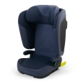 Granatowy fotelik samochodowy Kinderkraft UNITY 2 i-Size z systemem ISOFIX, regulacją oparcia i przewiewną tapicerką AIR FLOW.