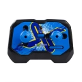Pilot zdalnego sterowania do samochodu Exost Wave Rider 2 w kolorze niebiesko-czarnym z dwoma joystickami.
