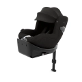Cybex Sirona Ti fotelik samochodowy RWF 40–105 cm w kolorze Sepia Black plus, z obrotową bazą, nogą stabilizującą i wysokim poziomem bezpieczeństwa.