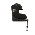 Fotelik Cybex Sirona Ti ISOFIX z widocznym systemem ochrony bocznej L.S.P., widok z tyłu pod kątem.
