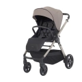 Wózek spacerowy Espiro Only Way w kolorze 529 sahara beige, z pełnym zawieszeniem i komfortowym siedziskiem.