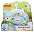 Interaktywny Jeż Fisher-Price Linkimals GJB11 w opakowaniu, edukacyjna zabawka dla niemowląt z podświetlanymi przyciskami i językiem polskim