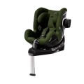 Fotelik samochodowy Recaro Toron 1 Kid i-Size 61–105 cm w kolorze zielonym, system ISOFIX i ochrona boczna