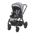 Wózek spacerowy Espiro Miloo Way 2.0 w kolorze 303 Unique Dove z miękką wkładką i budką przeciwsłoneczną