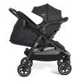 Joie Mydrift system podróżny 2w1 kompatybilny z fotelikami i-Snug 2 i i-Gemm 3 umożliwia szybkie przenoszenie dziecka z samochodu na stelaż wózka.