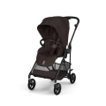 Cybex Melio Carbon lekki wózek spacerowy w kolorze brązowym Chocolate Brown do miasta