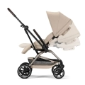 CYBEX EEZY S TWIST +2 wózek spacerowy z regulowanym oparciem i podnóżkiem dla większego komfortu dziecka