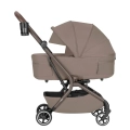 Gondola wózka Carrello Magia CRL-6555 z poszerzaną budką przeciwsłoneczną, chroniącą dziecko przed słońcem i wiatrem