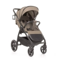 Wózek spacerowy 4Baby Copper z dużymi kołami i amortyzacją zapewniającą wygodną jazdę.